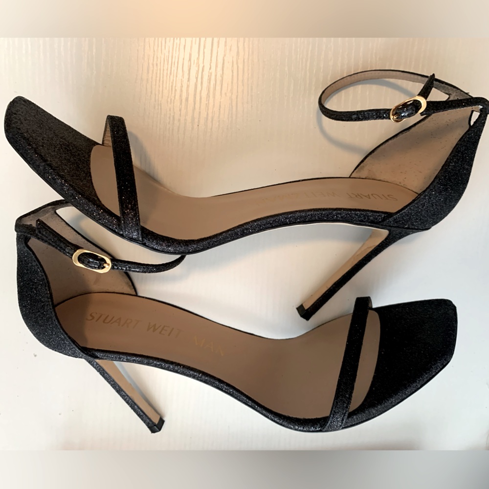 Stuart Weitzman Ankle Strap Sandals - Box and bag included.